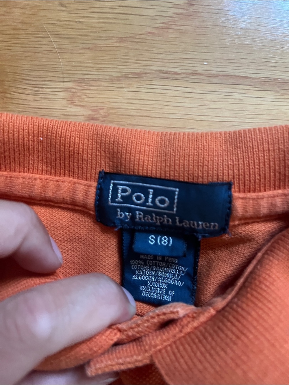 Polo by Ralph Lauren Kids Polo Trio — White, Navy & Orange - Picture 2 of 4